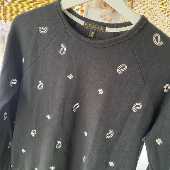 P.J. Salvage Paisley Sweatshirt - Picture 3 of 5